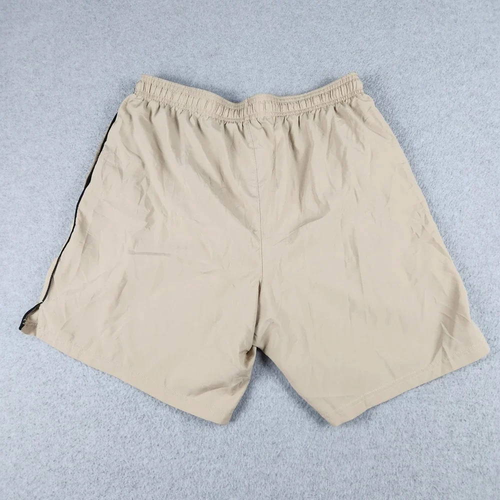 New Balance Shorts Mens Small‎ Tan Athletic Running Training Lined Elastic Waist